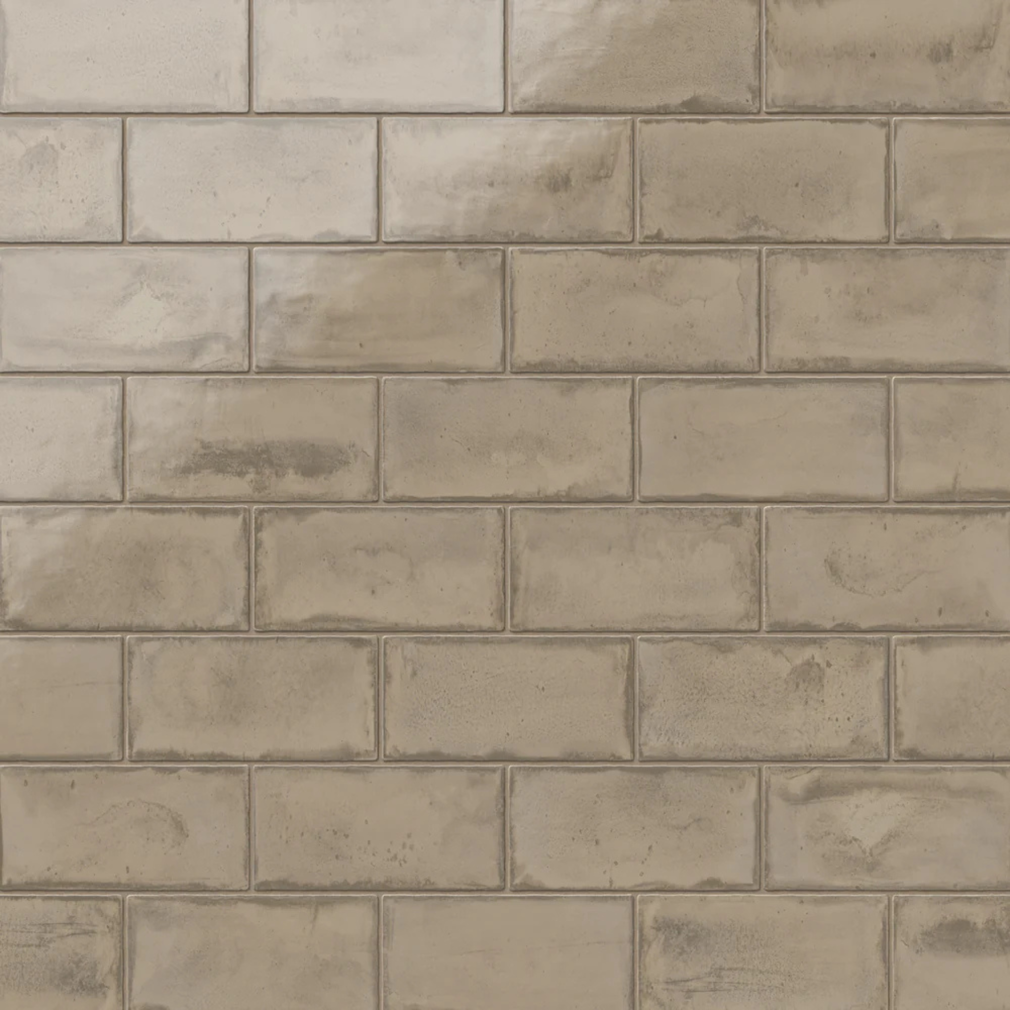 Tenedos HTCRC 3x6 Glossy Ceramic Wall Tile – Modern Graphic Subway Tile for Kitchen Backsplash and Bathroom Walls