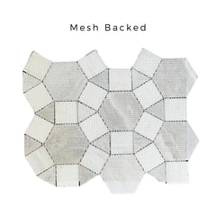 Tenedos HTC193 Crystal Nexus Marble Mosaic Tile