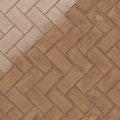Tenedos HTCRC 3x6 Glossy Ceramic Wall Tile – Modern Graphic Subway Tile for Kitchen Backsplash and Bathroom Walls