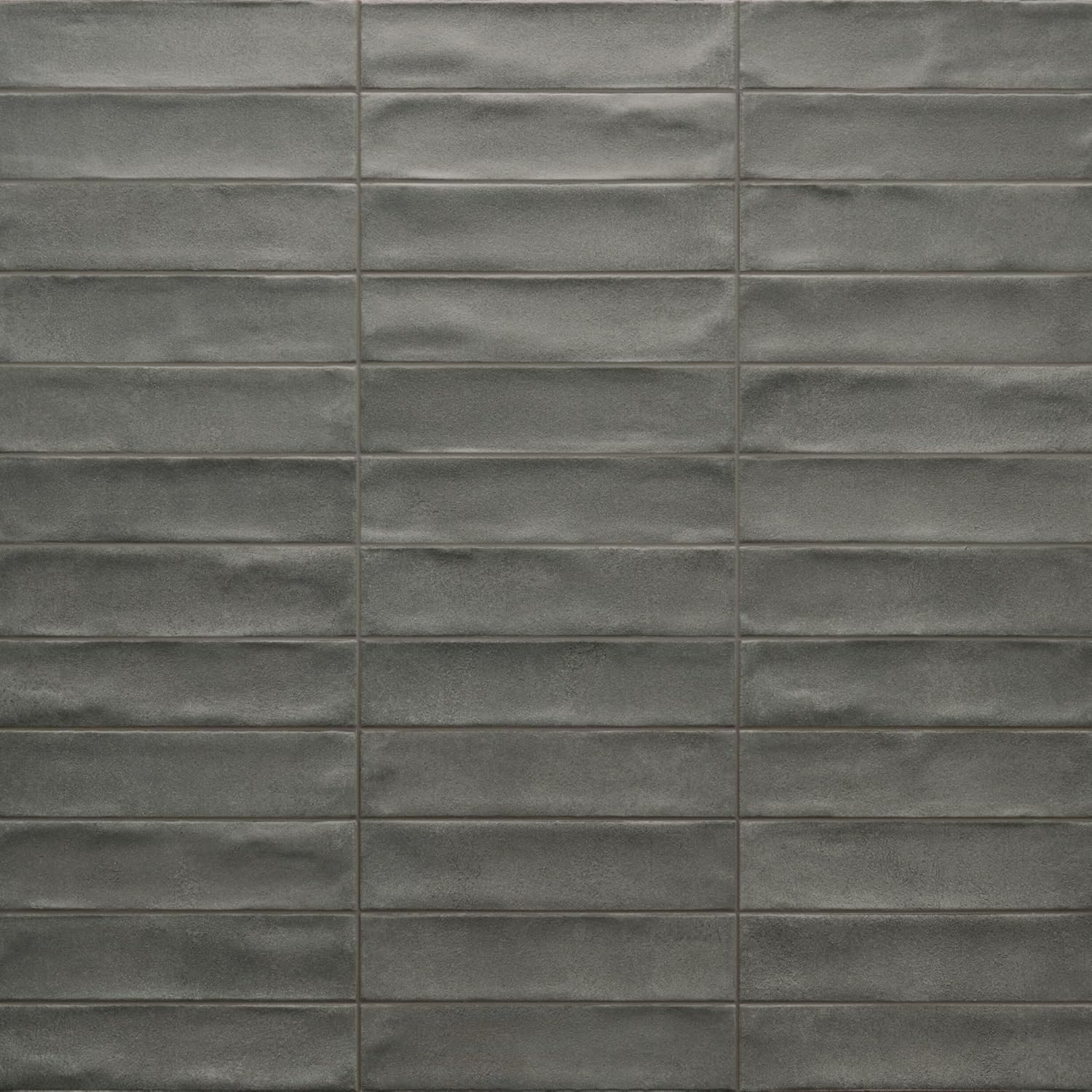 Tenedos Matte Antracite Porcelain Subway Tile – 2"x8" Wall and Floor, Backsplash for Kitchen, Bathroom, Shower, Fireplace Accent - Great for Restaurant Hotel Cafe Spa