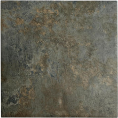 Tenedos HTCPW Rustic Stone Look 6"x6" Porcelain Tile – Matte Textured Brown Gray Indoor Wall & Floor Tile for Kitchen Bathroom Backsplash