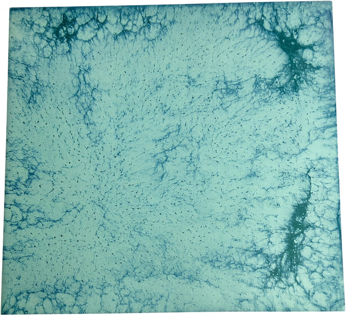 Tenedos HTCPW Aqua Crackle Look 6"x6" Porcelain Tile – Turquoise Textured Artistic Wall & Backsplash Tile for Kitchen Bathroom Shower