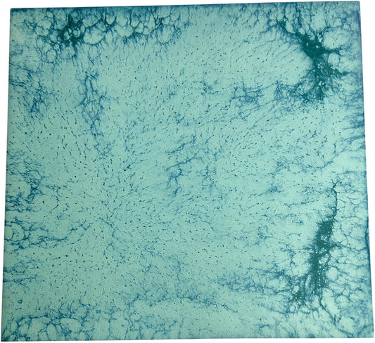 Tenedos HTCPW Aqua Crackle Look 6"x6" Porcelain Tile – Turquoise Textured Artistic Wall & Backsplash Tile for Kitchen Bathroom Shower