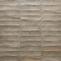 Tenedos Matte Tortora Porcelain Subway Tile – 2"x8" Wall and Floor, Backsplash for Kitchen, Bathroom, Shower, Fireplace Accent - Great for Restaurant Hotel Cafe Spa