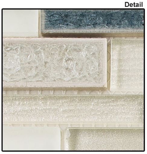 GT Glass Bella Muro Glacier Lake BMS-245 Wall Tile