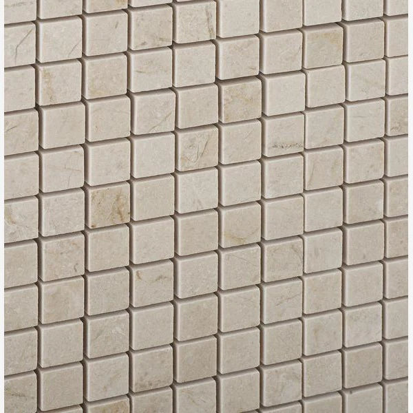 Crema Marfil 5/8x5/8 Polished Mosaic Tile 1 piece