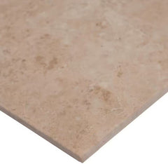 Crema Cappuccino 12 in. x 12 in. Polished Marble Stone Look Floor and Wall Tile