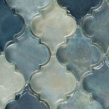 GT Glass Wall Tile Dentelle Heavenly Lagoon DTL3005