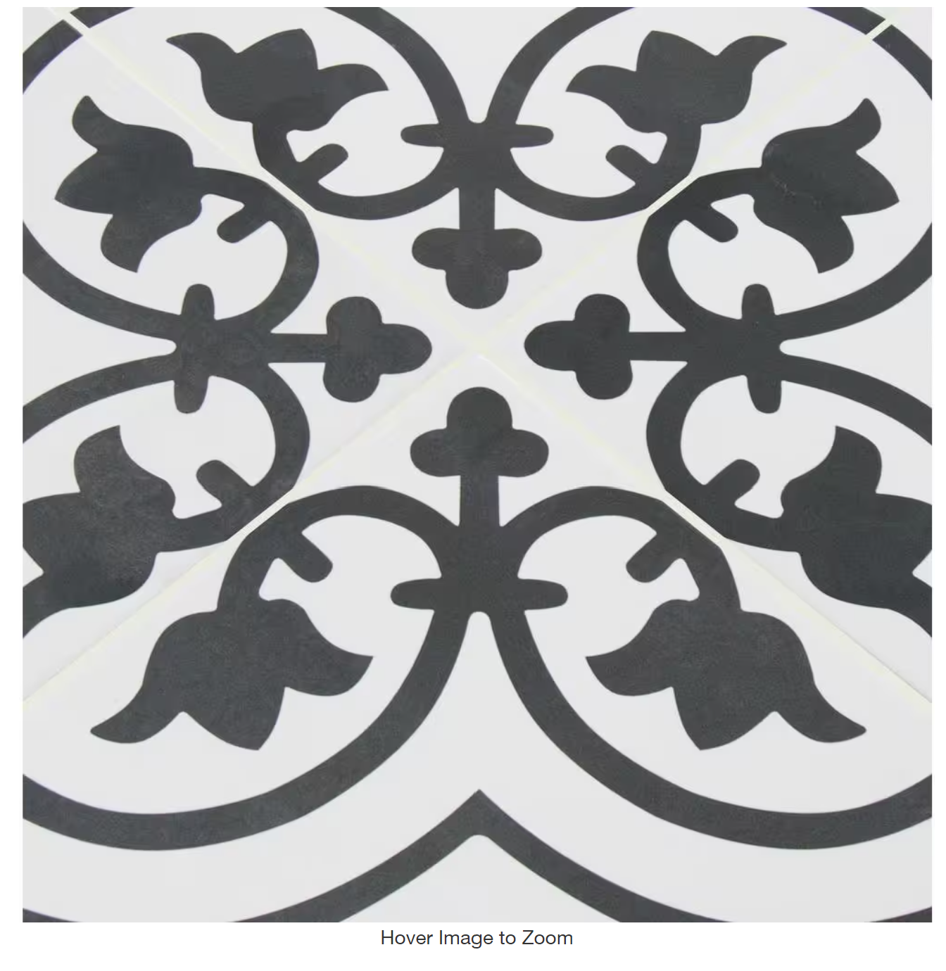 Encaustic Amantus 8 in. x 8 in. Matte Porcelain Patterned Look Floor and Wall Tile (5.16 sq. ft./Case)
