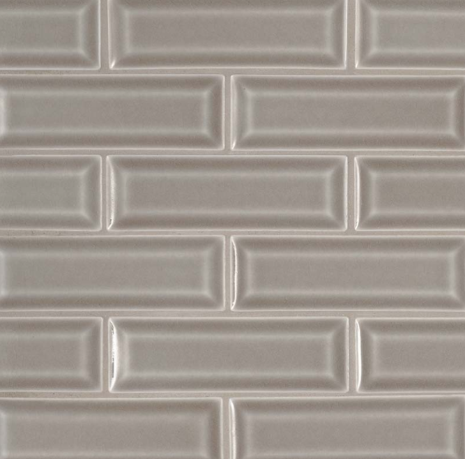 Dove Gray 2x6 Beveled Tile BY MSI (10 sq. ft./Case)