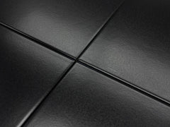 Black 8x8 Subway Square Porcelain Floor and Wall Tile Matte Finish (Box of 15 Sqft - 35 Pieces), Wall Tile, Backsplash Tile, Accent Wall, Bathroom Tile by Tenedos