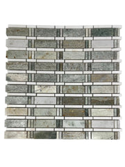 Ming Bamboo Mosaic Marble Floor Wall Tile for Bathroom and Kitchen Walls Kitchen Backsplashes