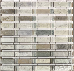 Ming Bamboo Mosaic Marble Floor Wall Tile for Bathroom and Kitchen Walls Kitchen Backsplashes