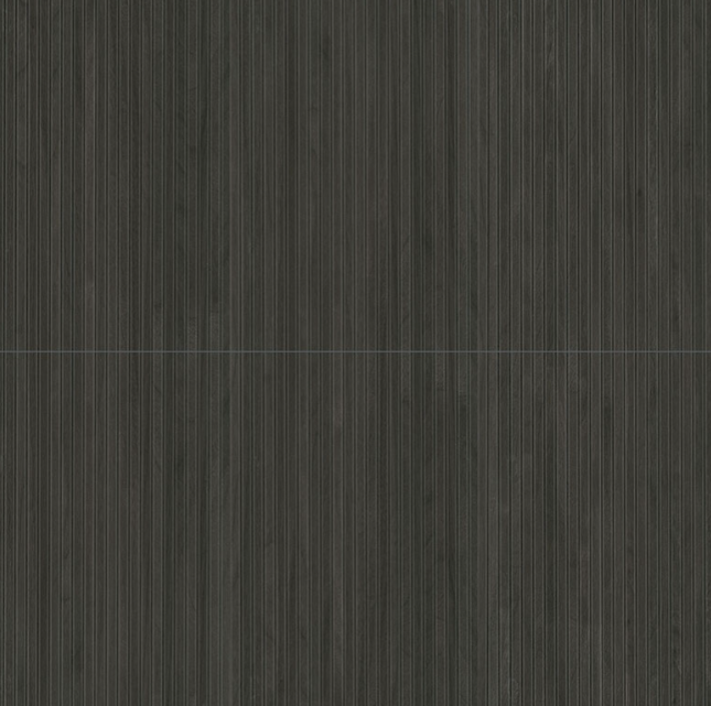 UrbanSlat Carbon 16 in. x 48 in. Matte Ceramic Fluted Wall Tile (15.51 sq. ft./Case)