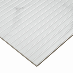 URBANSLAT MARMIRO GREY  16 in. x 48 in. Matte Ceramic Fluted Wall Tile (15.5 sq. ft./Case)