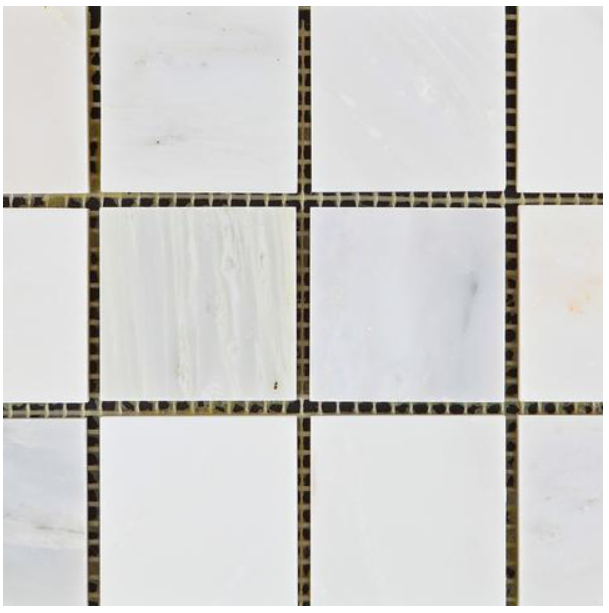 Calacatta Cressa (Asian Statuary) 2x2 Mosaic Honed HTC-1 sqft