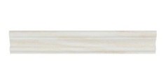 Tenedos White Onyx 2X12 Polished Crown Molding