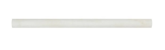 White Onyx 3/4x12 Bullnose Linear Polished