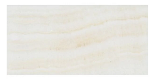 White Onyx Vein Cut 3x6 Polished Subway Tile