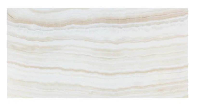 White Onyx Vein Cut 12x24 Polished Field Tile