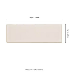 Antique White Glazed 4 in. x 12 in. Glossy Ceramic Subway Wall Tile by MSI (2 sq. ft./Case)