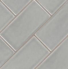 Morning Fog Subway Tile 3x6 Glossy Ceramic Subway Wall Tile by MSI (1 sq. ft./Case)