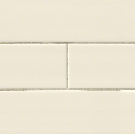 Almond Glossy Subway 4x16 MSI