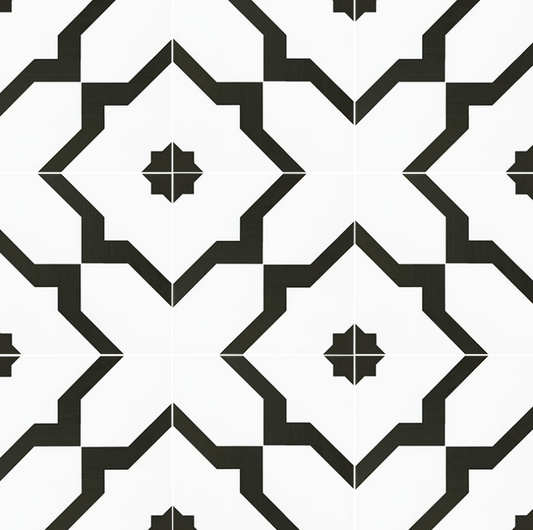 Gia Encaustic Tile Matte 8x8- 1 Piece