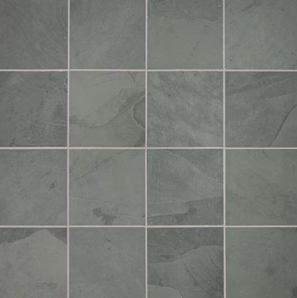 Montauk Blue 12 in. x 12 in. Gauged Slate Floor and Wall Tile (10 sq. ft./ Case)