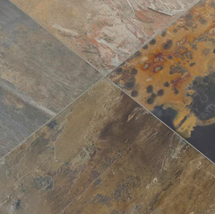 Desert Trail Gauged Textured Stone Look Slate Square Tile 12 in. x 12 in., Floor and Wall (10 sq. ft. /Case)