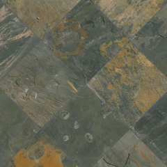 Rustique Earth Gauged Natural Slate Square Tile 12 in. x 12 in., Floor and Wall (10 sq. ft./Case)