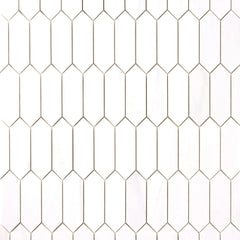 Tenedos Bianco Dolomite Picket Mosaic Polished/Honed