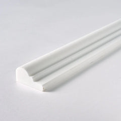 Tenedos Bianco Dolomite Chair Rail Polished/Honed