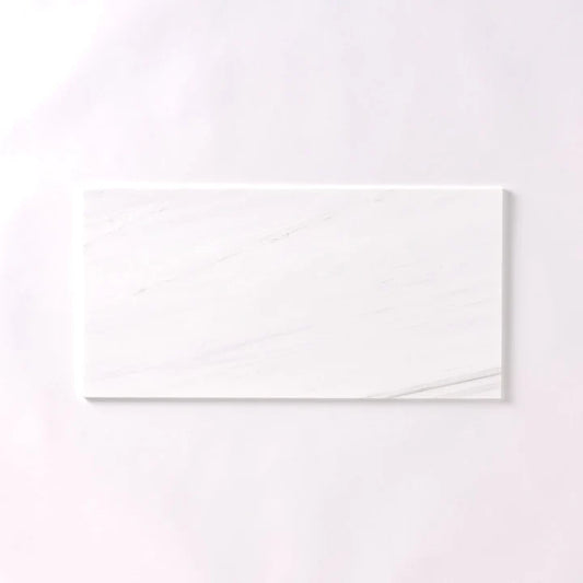 Bianco Dolomite 12x24 Premium Honed Field Tile