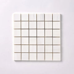 Tenedos Bianco Dolomite 2x2 Mosaic Polished/Honed