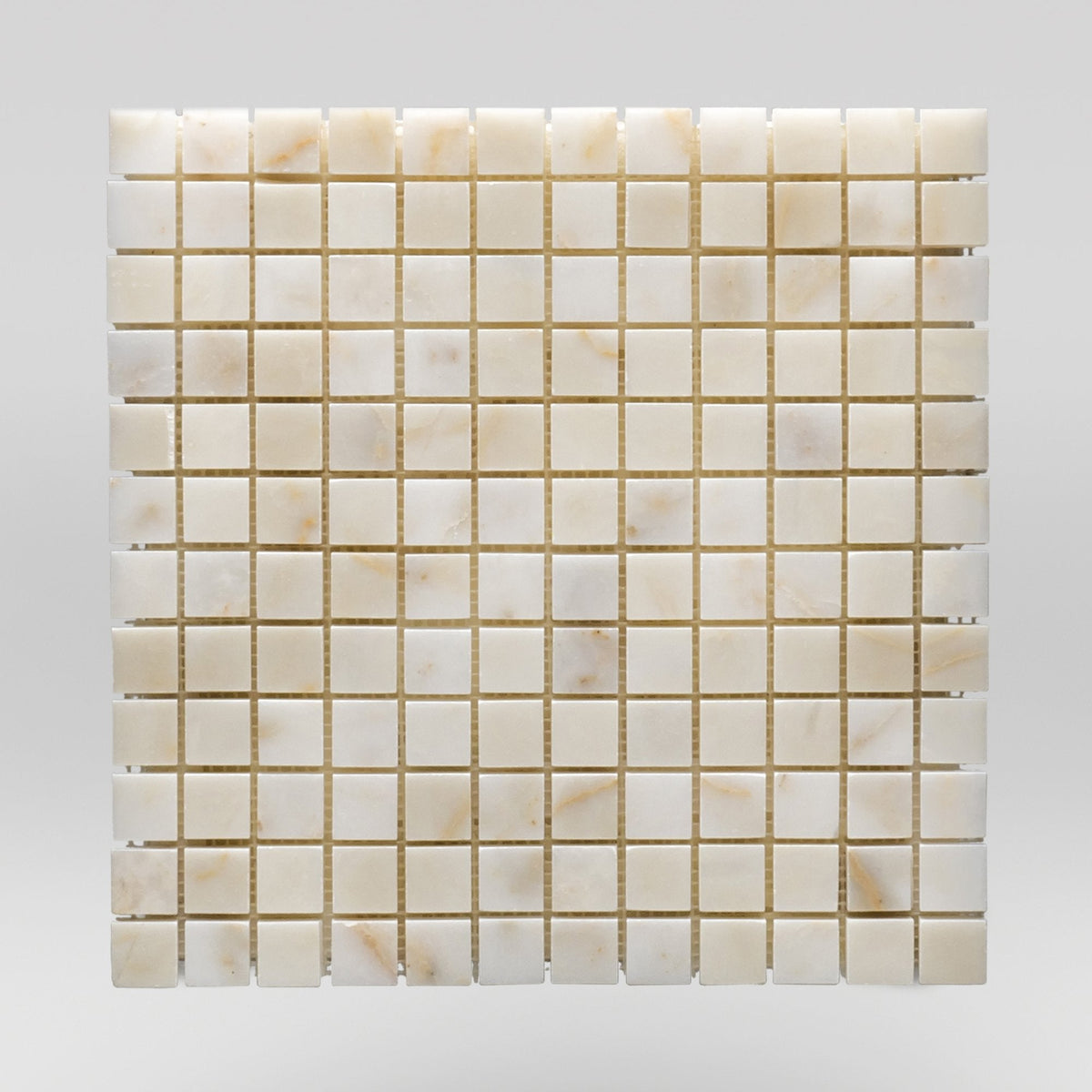 Afyon Sugar Polished 1"x1" Marble Mosaic