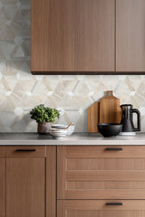 Angora Floralis Mosaic Polished by MSI 10-5/8" x 12-1/2"