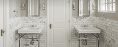 3x6 Calacatta Gold Italian Marble Subway Tile Honed (Matte)