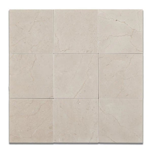 Tenedos Crema Marfil 4x4 Polished/Honed Field Tile