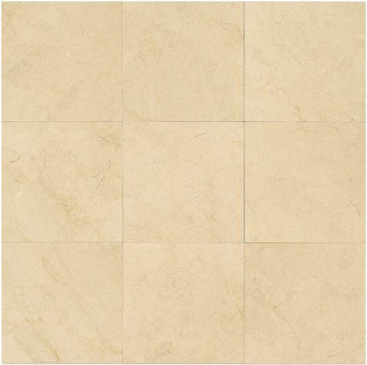 Crema Marfil Premium 24x24 Polished Field Tile