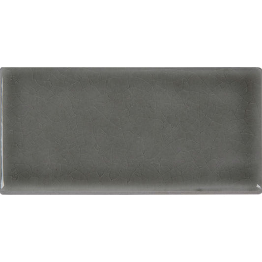 MS International Dove Gray 3X6 Handcrafted Glazed Ceramic Wall Tile