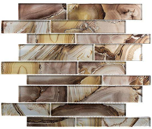 GT Glass Wall Tiles Buttercup Patch MGF623