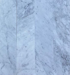 Carrara Marble Italian White Bianco 3x12 Marble Subway Floor and Wall Tile for Kitchen Backsplash, Bathroom Wall, Fireplace Surround