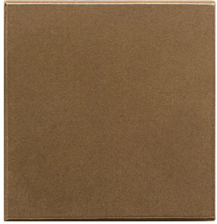 Decorative Insert Pomenade 4x4 Metal Tile in Bronze