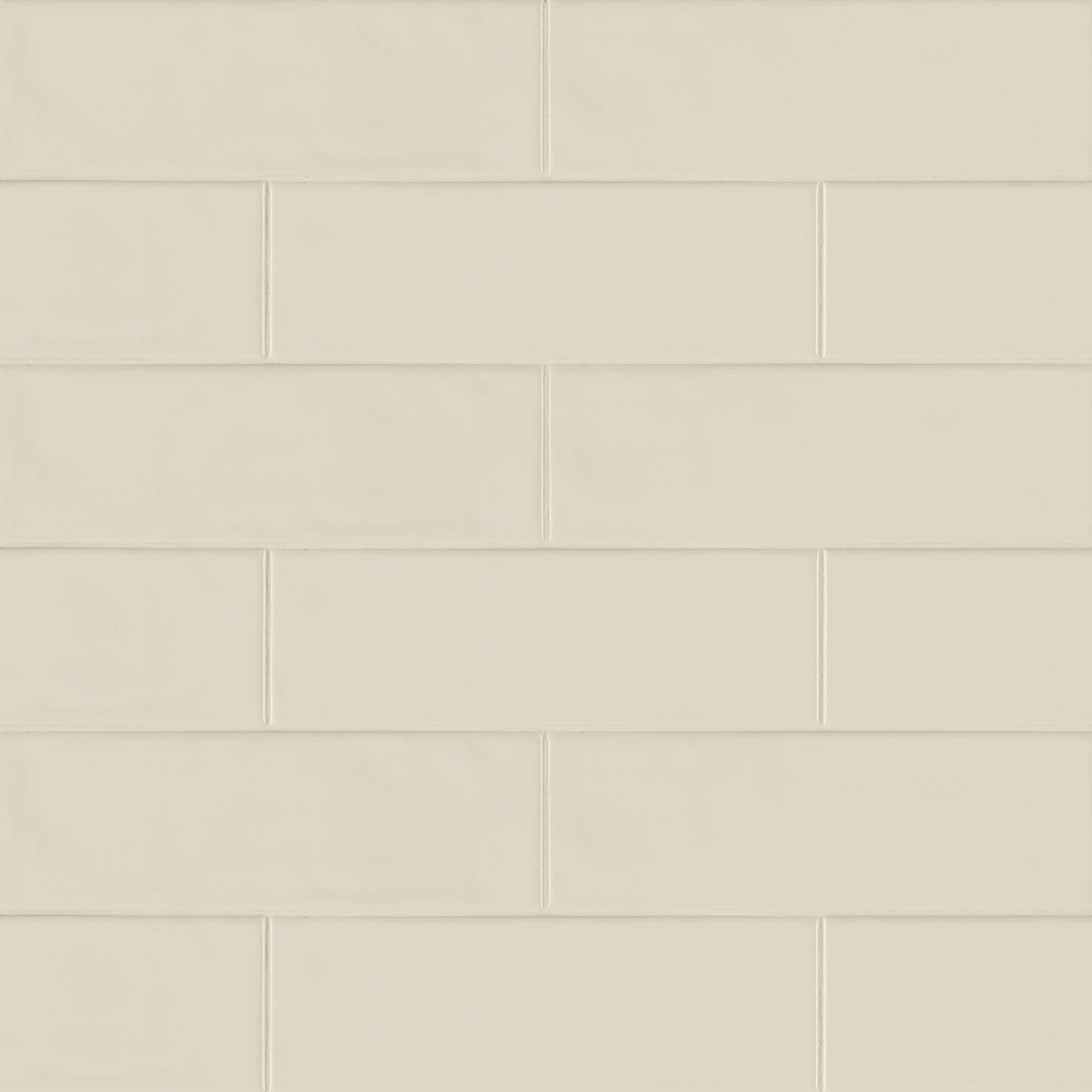 MSI Urbano 4” X 12” Cream Glossy  Ceramic Subway Tile - Tenedos