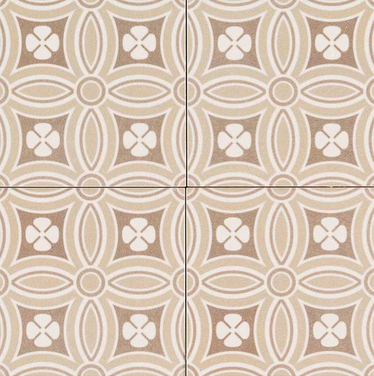 MS International Dekora 5.2 in. x 5.2 in. Glazed Porcelain Floor and Wall Tile