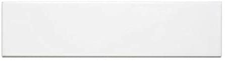4x16 White Matte Ceramic Subway Tile for Wall Tile, Backsplash Tile, Bathroom Tile (Box of 15 Sq Ft) - Tenedos