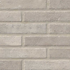 Vogue Tile Ivory Brick 2-1/3 in. x 10 in. Glazed Porcelain Floor and Wall Tile (5.17 sq. ft. / case)