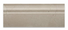 Spanish Crema  Marfil Polished Marble Wall Baseboard Trim Molding Tile  4x12