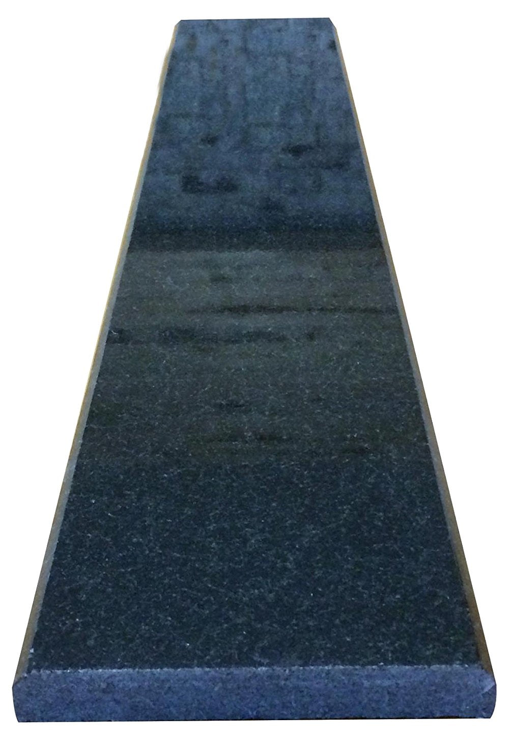 Tenedos Black Absolute Granite Marble Floor Transition Doorway Threshold Tile (Marble Saddle) Polished for Shower Curb, Window Sill, Vanity Backsplash